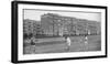 Exterior of Hawthorne Court Apartments, Jackson Heights, New York, 1922-null-Framed Photographic Print