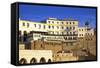 Exterior of Hotel Continental, Tangier, Morocco, North Africa, Africa-Neil Farrin-Framed Stretched Canvas