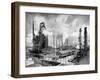 Exterior of Humble Oil Refinery-Dmitri Kessel-Framed Photographic Print