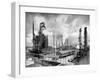 Exterior of Humble Oil Refinery-Dmitri Kessel-Framed Photographic Print