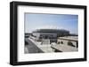 Exterior of Indianapolis Hoosier Stadium-null-Framed Photographic Print