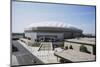 Exterior of Indianapolis Hoosier Stadium-null-Mounted Photographic Print