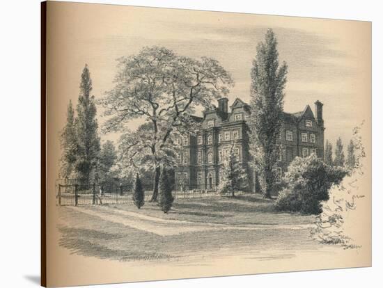 Exterior of Kew Palace, 1902-Thomas Robert Way-Stretched Canvas