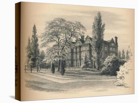 Exterior of Kew Palace, 1902-Thomas Robert Way-Stretched Canvas