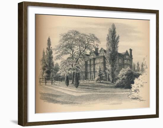 Exterior of Kew Palace, 1902-Thomas Robert Way-Framed Giclee Print