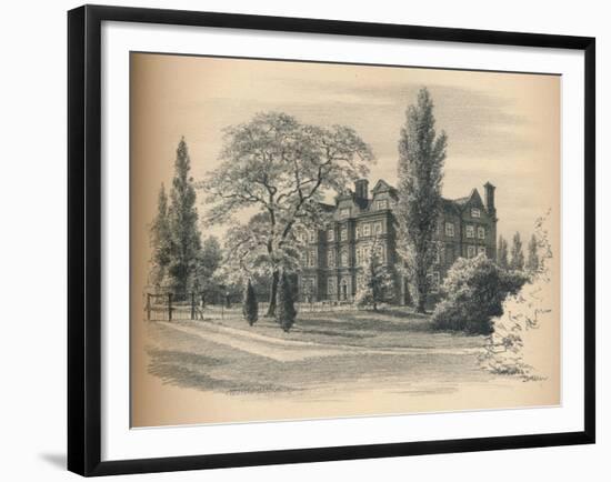 Exterior of Kew Palace, 1902-Thomas Robert Way-Framed Giclee Print