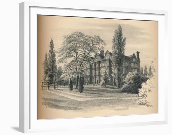 Exterior of Kew Palace, 1902-Thomas Robert Way-Framed Giclee Print