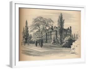 Exterior of Kew Palace, 1902-Thomas Robert Way-Framed Giclee Print