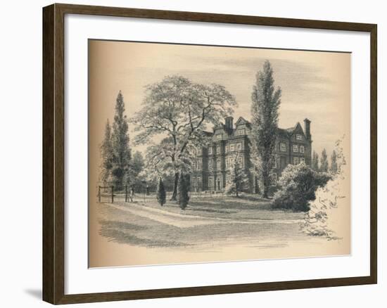 Exterior of Kew Palace, 1902-Thomas Robert Way-Framed Giclee Print