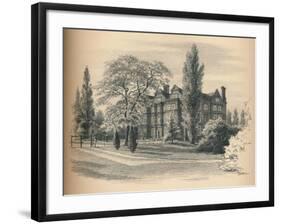 Exterior of Kew Palace, 1902-Thomas Robert Way-Framed Giclee Print