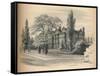 Exterior of Kew Palace, 1902-Thomas Robert Way-Framed Stretched Canvas