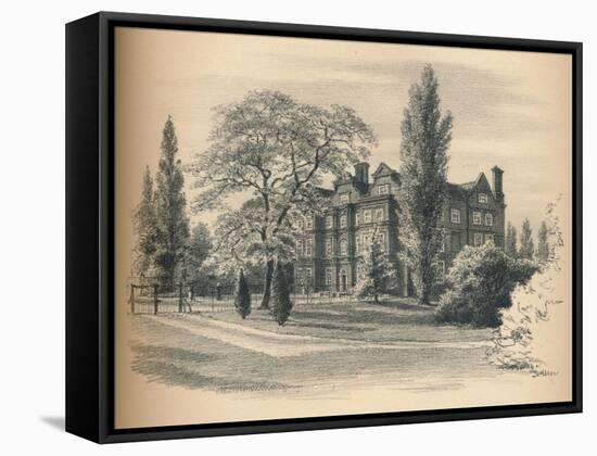 Exterior of Kew Palace, 1902-Thomas Robert Way-Framed Stretched Canvas