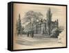 Exterior of Kew Palace, 1902-Thomas Robert Way-Framed Stretched Canvas