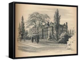 Exterior of Kew Palace, 1902-Thomas Robert Way-Framed Stretched Canvas