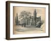 Exterior of Kew Palace, 1902-Thomas Robert Way-Framed Giclee Print