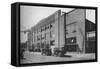 Exterior of kiln and mill building, West End Plant, Fisher Body Company, Detroit, Michigan, 1923-null-Framed Stretched Canvas