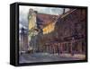 Exterior of Ludwig van-Karl Muller-Framed Stretched Canvas