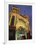 Exterior of Luna Park Entrance Illuminated at Twilight, St. Kilda, Melbourne, Victoria, Australia-Richard Nebesky-Framed Photographic Print