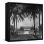 Exterior of Mansion on the Island of Martinique-David Scherman-Framed Stretched Canvas