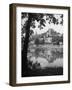 Exterior of Marburg Univ. on the Bank of Lahn River-null-Framed Photographic Print