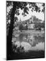 Exterior of Marburg Univ. on the Bank of Lahn River-null-Mounted Photographic Print