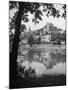 Exterior of Marburg Univ. on the Bank of Lahn River-null-Mounted Photographic Print