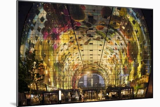 Exterior of Markthal, Westnieuwland, Rotterdam, Netherlands, Europe-Ben Pipe-Mounted Photographic Print