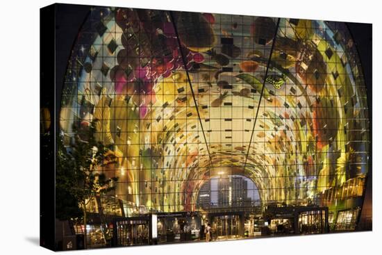 Exterior of Markthal, Westnieuwland, Rotterdam, Netherlands, Europe-Ben Pipe-Stretched Canvas