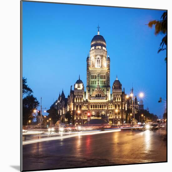 Exterior of Mumbai Municipal Corporation Building, Mumbai (Bombay), India, South Asia-Ben Pipe-Mounted Photographic Print