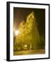Exterior of Notre Dame Cathedral at Night, Paris, France-Jim Zuckerman-Framed Photographic Print