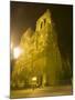 Exterior of Notre Dame Cathedral at Night, Paris, France-Jim Zuckerman-Mounted Photographic Print