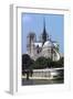 Exterior of Notre Dame, Paris, France, 14th Century-CM Dixon-Framed Photographic Print