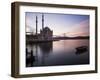 Exterior of Ortakoy Mosque and Bosphorus Bridge at Dawn, Ortakoy, Istanbul, Turkey-Ben Pipe-Framed Photographic Print