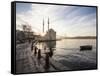 Exterior of Ortakoy Mosque and Bosphorus Bridge at Dawn, Ortakoy, Istanbul, Turkey-Ben Pipe-Framed Stretched Canvas