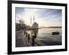 Exterior of Ortakoy Mosque and Bosphorus Bridge at Dawn, Ortakoy, Istanbul, Turkey-Ben Pipe-Framed Photographic Print