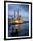 Exterior of Ortakoy Mosque and Bosphorus Bridge at Night, Ortakoy, Istanbul, Turkey-Ben Pipe-Framed Photographic Print