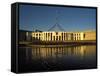 Exterior of Parliament House, Early Morning, Canberra, A.C.T., Australia-Richard Nebesky-Framed Stretched Canvas