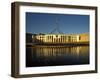 Exterior of Parliament House, Early Morning, Canberra, A.C.T., Australia-Richard Nebesky-Framed Photographic Print