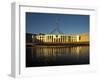 Exterior of Parliament House, Early Morning, Canberra, A.C.T., Australia-Richard Nebesky-Framed Photographic Print