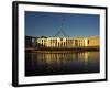 Exterior of Parliament House, Early Morning, Canberra, A.C.T., Australia-Richard Nebesky-Framed Photographic Print