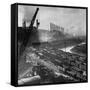 Exterior of Peech and Tozer Steel Mill-null-Framed Stretched Canvas