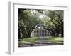 Exterior of Plantation Home, Oak Alley, New Orleans, Louisiana, USA-Adina Tovy-Framed Photographic Print