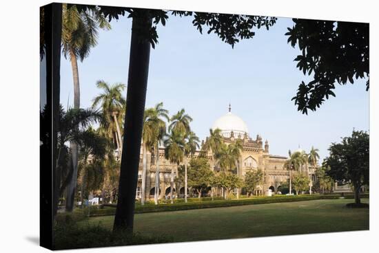 Exterior of Prince of Wales Museum, Mumbai (Bombay), India, South Asia-Ben Pipe-Stretched Canvas