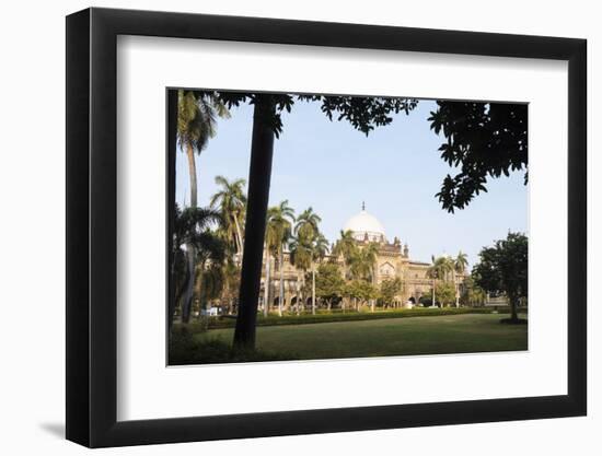 Exterior of Prince of Wales Museum, Mumbai (Bombay), India, South Asia-Ben Pipe-Framed Photographic Print