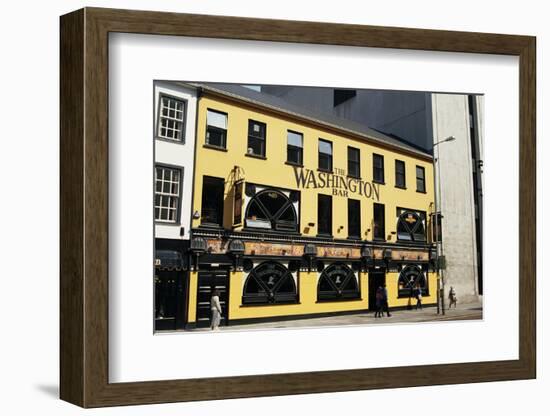 Exterior of Pub, Belfast, Ulster, Northern Ireland, United Kingdom-Charles Bowman-Framed Photographic Print