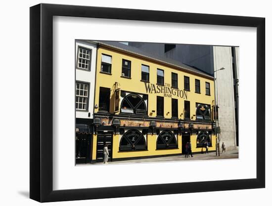 Exterior of Pub, Belfast, Ulster, Northern Ireland, United Kingdom-Charles Bowman-Framed Photographic Print