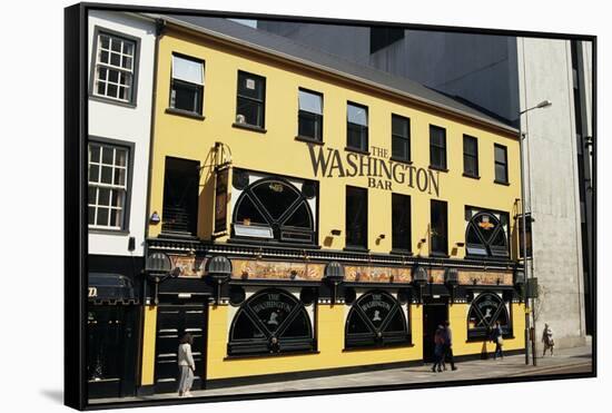 Exterior of Pub, Belfast, Ulster, Northern Ireland, United Kingdom-Charles Bowman-Framed Stretched Canvas