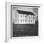 Exterior of Rocky Hill Meeting House, Example of Colonial Architecture, Dating from 1785-Walker Evans-Framed Photographic Print