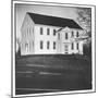 Exterior of Rocky Hill Meeting House, Example of Colonial Architecture, Dating from 1785-Walker Evans-Mounted Photographic Print