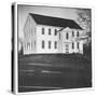 Exterior of Rocky Hill Meeting House, Example of Colonial Architecture, Dating from 1785-Walker Evans-Stretched Canvas